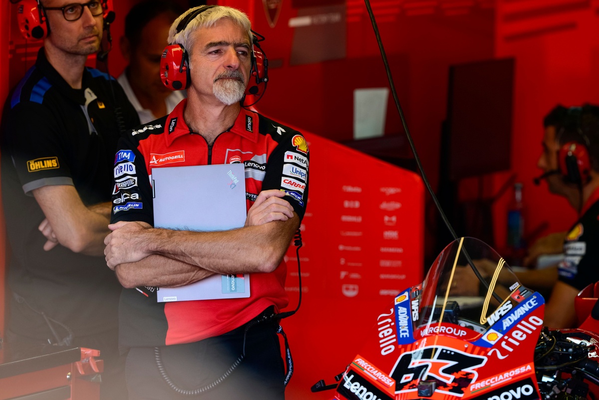 Step inside the Ducati garage at the MotoGP sprint in Misano