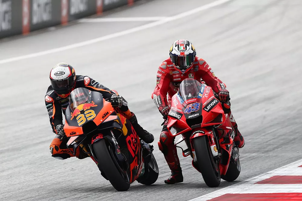 Brad Binder, Red Bull KTM Factory Racing Jack Miller, Ducati Team