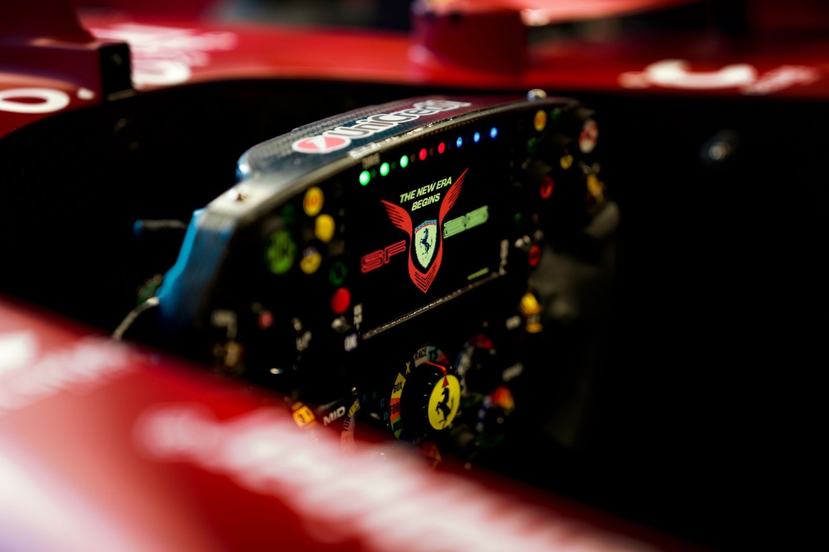 Pope Leo XIV gifted Charles Leclerc’s Ferrari F1 steering wheel in Vatican event