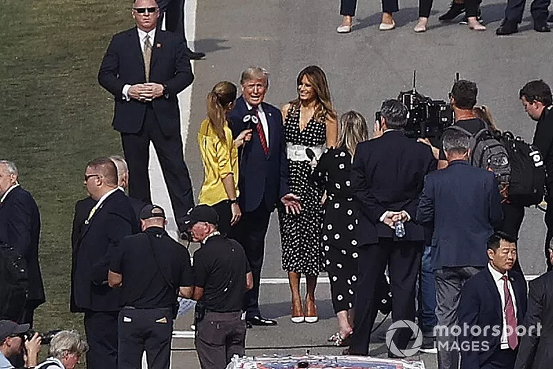 President Donald Trump at Daytona 500
