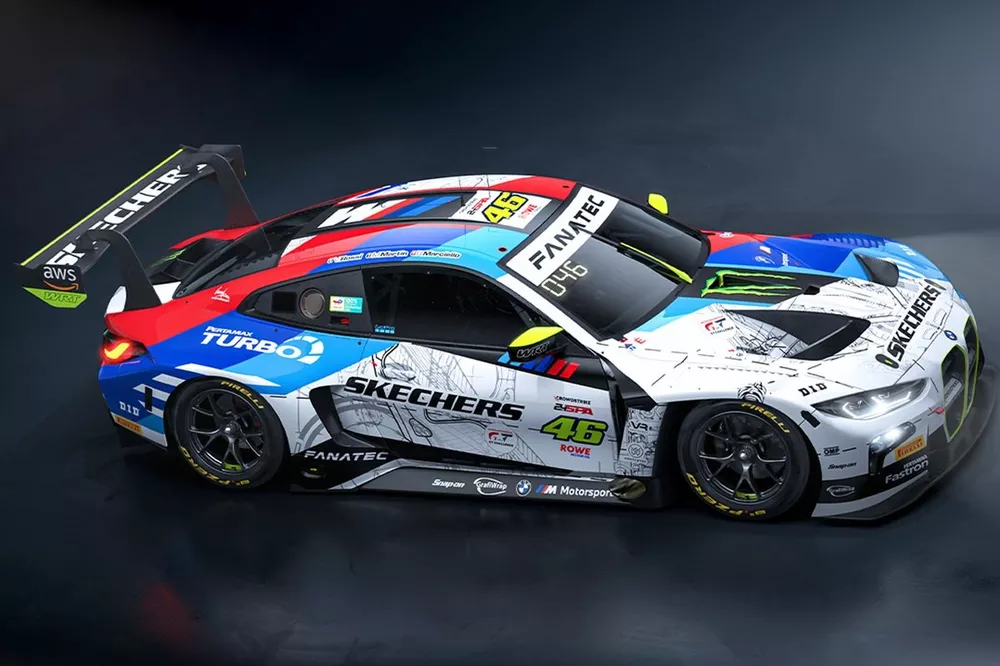 BMW M Team WRT, livrea per la 24h di Spa