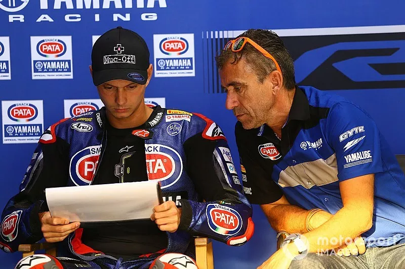 Michael van der Mark, Pata Yamaha, Lez Pearson, Pata Yamaha Crew Chief