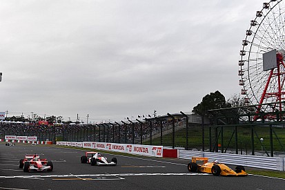 El desfile de los F1 clásicos en Suzuka