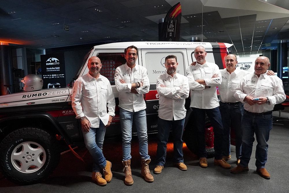 Presentaci&oacute;n del equipo RumboZero Mercedes-Benz, Dakar Classic 2022