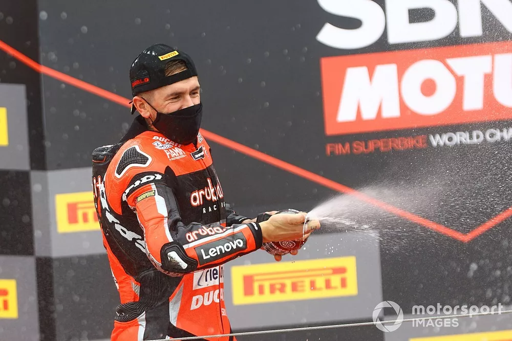 Race winner Scott Redding, Aruba.It Racing - Ducati