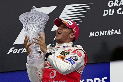 La primera victoria de Hamilton en Fórmula 1