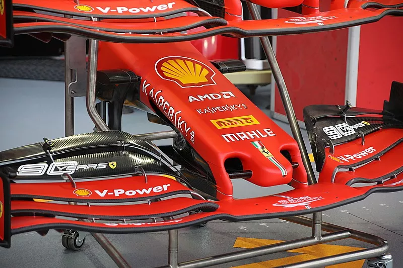 Ferrari SF90, front nose