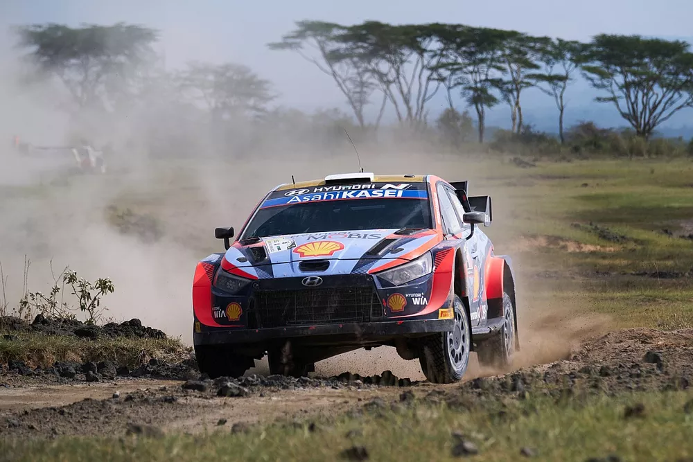 Ott Tanak, Martin Jarveoja, Hyundai World Rally Team Hyundai i20 N Rally1