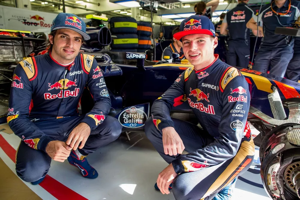 Carlos Sainz & Max Verstappen, Too Rosso
