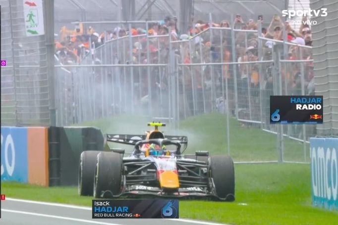 F1: Hadjar tem problema na unidade de potência e abandona o GP da Austrália