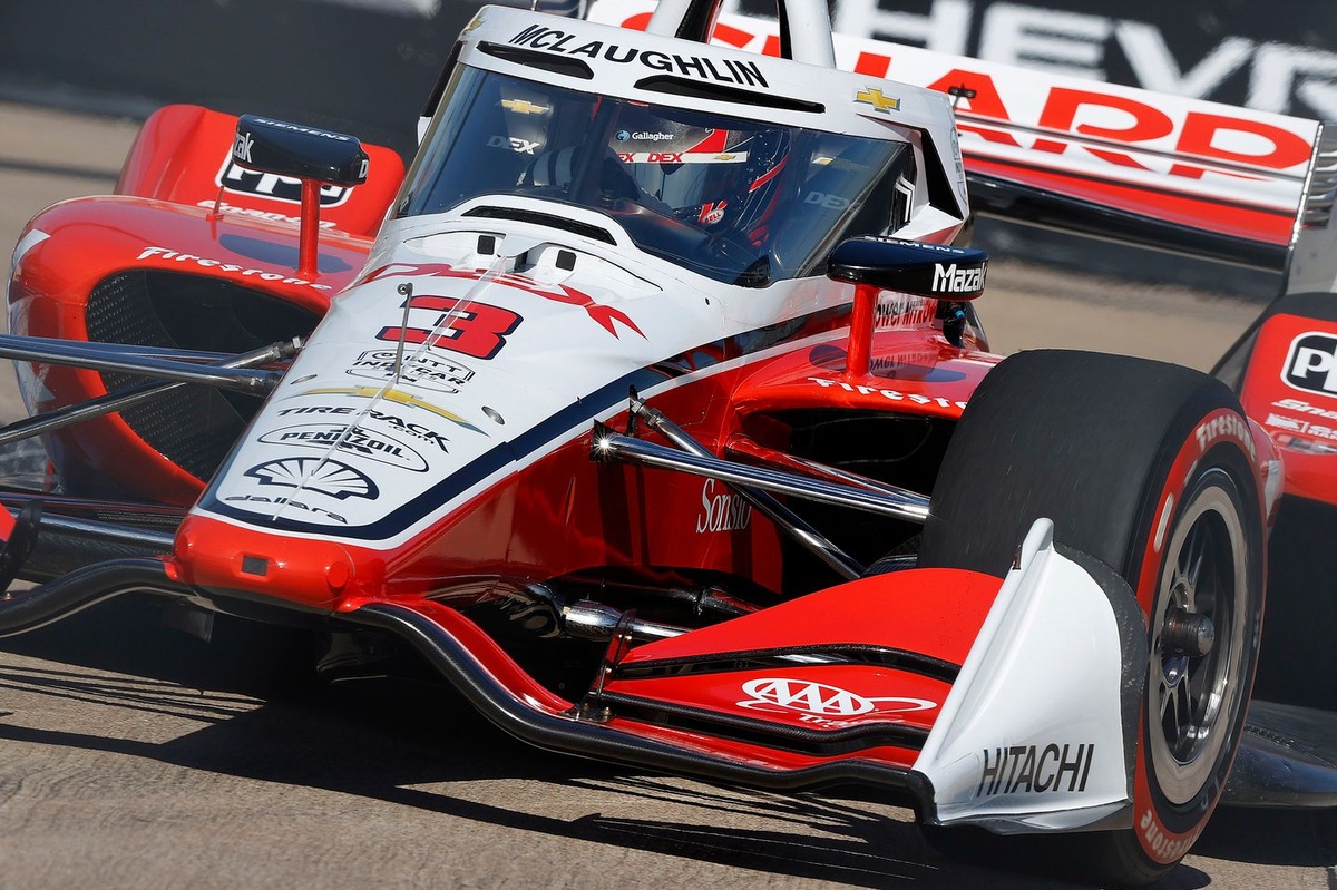 Scott McLaughlin faces tough drive from last after Arlington qualifying crash