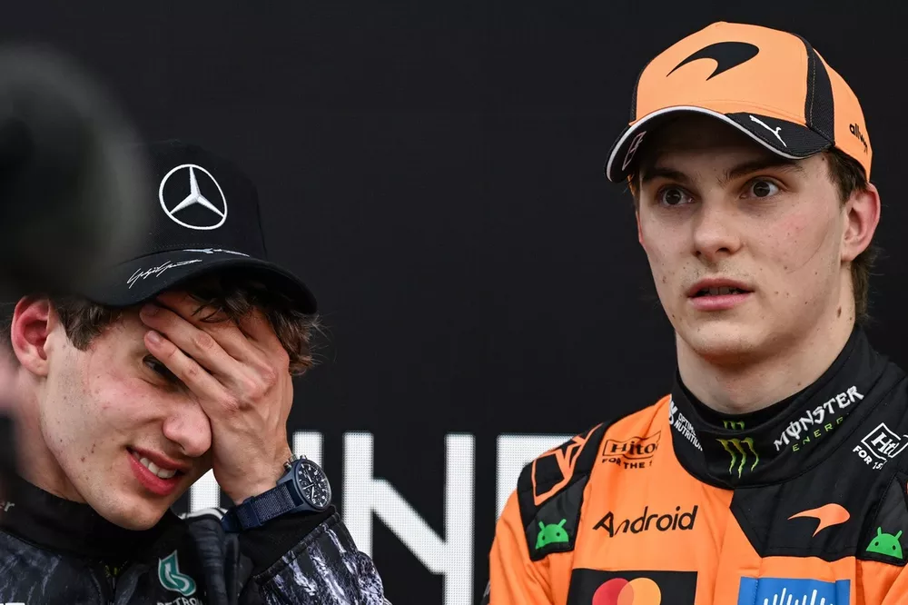 Oscar Piastri, McLaren, Andrea Kimi Antonelli, Mercedes