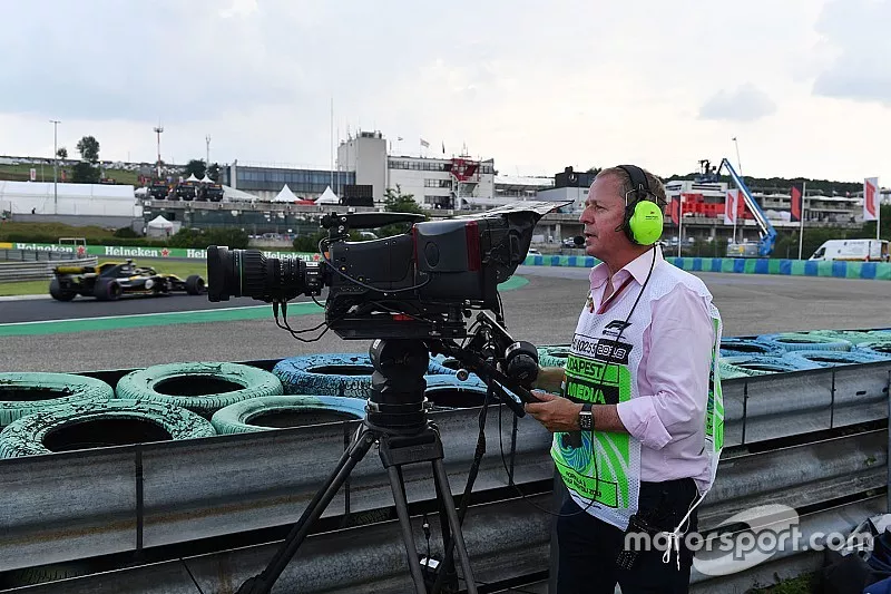 Martin Brundle, Sky TV, hace de c&aacute;mara