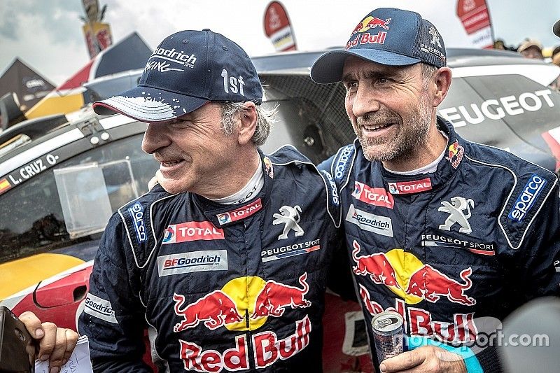 St&eacute;phane Peterhansel, Carlos Sainz, Peugeot Sport
