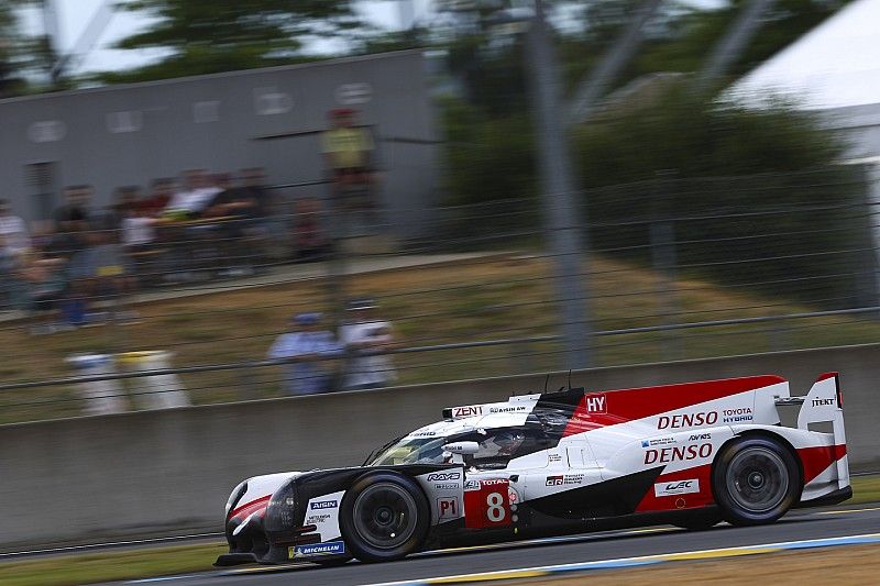 #8 Toyota Gazoo Racing Toyota TS050: S&eacute;bastien Buemi, Kazuki Nakajima, Fernando Alonso, Jose Maria Lopez, Anthony Davidson