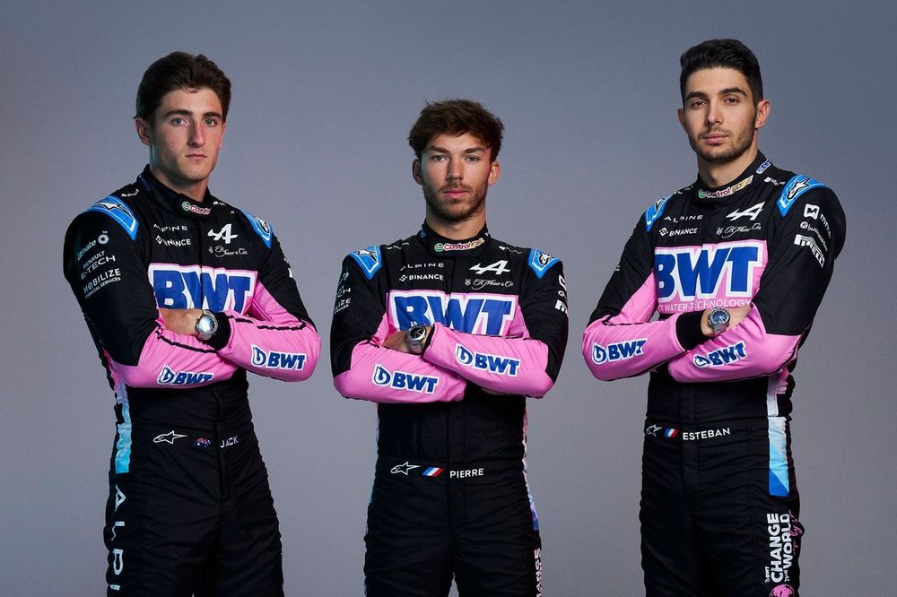 Jack Doohan, Pierre Gasly, Esteban Ocon, Alpine