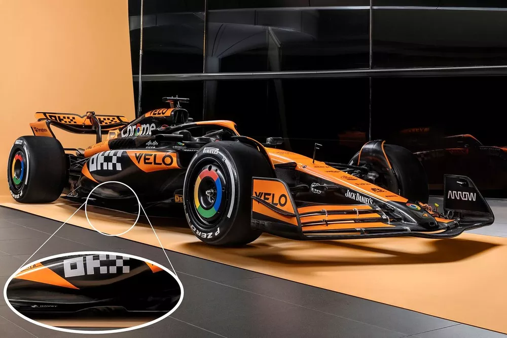 McLaren MCL38 floor differences