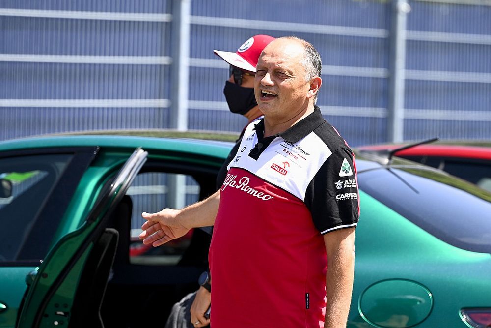 Frederic Vasseur, director del equipo Alfa Romeo Racing