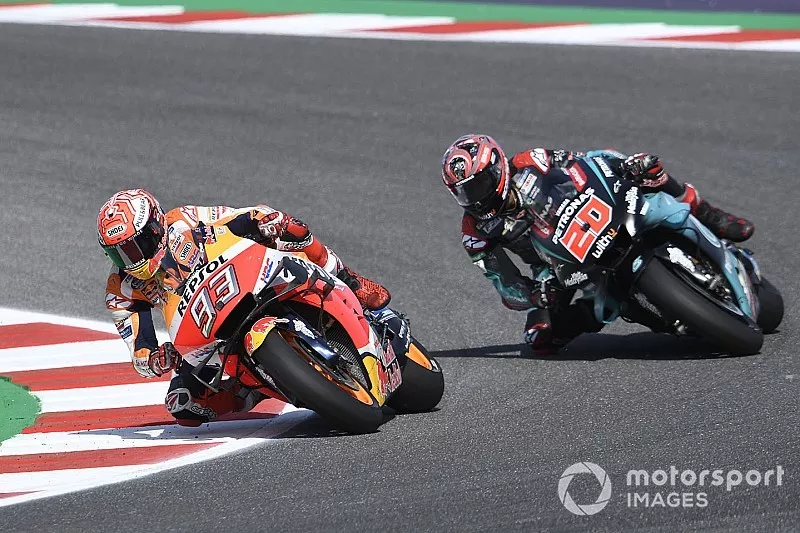 Marc Márquez, Repsol Honda Team, Fabio Quartararo, Petronas Yamaha SRT