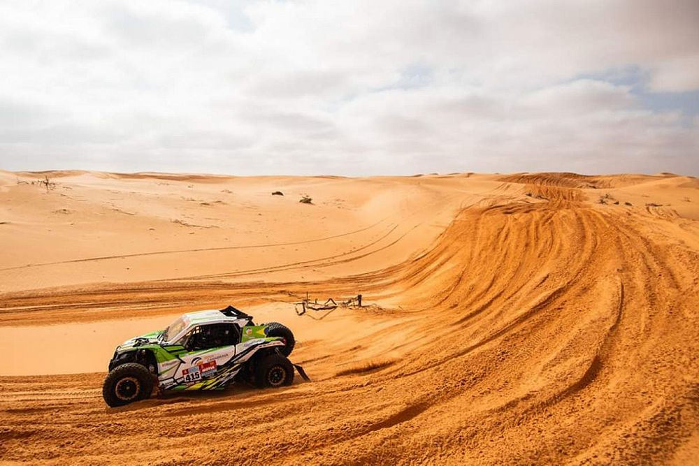 Rodrigo Luppi e Maykel Justo no Dakar 2022