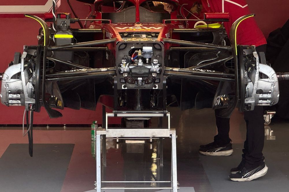 Ferrari SF-25, detalle t&eacute;cnico