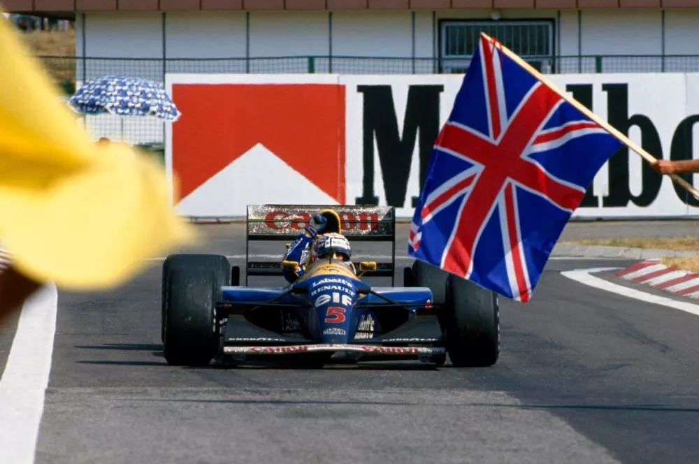 Nigel Mansell, Williams FW14B Renault