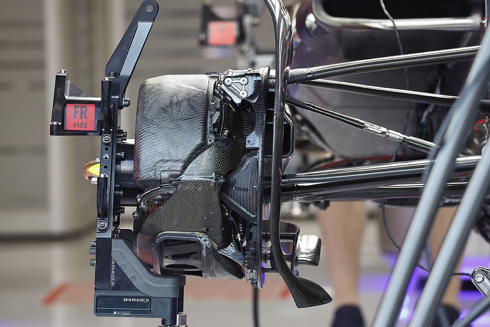 Red Bull Racing RB19 Detalle del tambor de freno