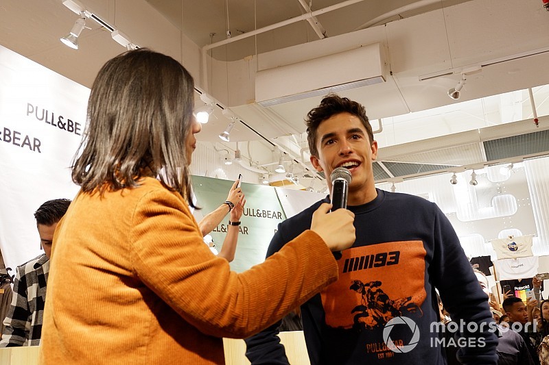 Sambangi Jakarta, Marquez buat fans histeris