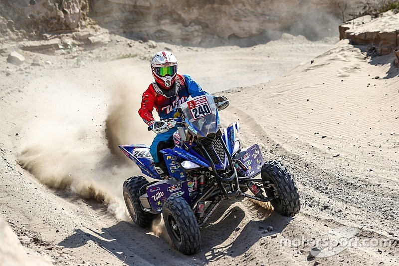 Dakar, Quad, Tappa 8: Cavigliasso pesca il... Settebello!