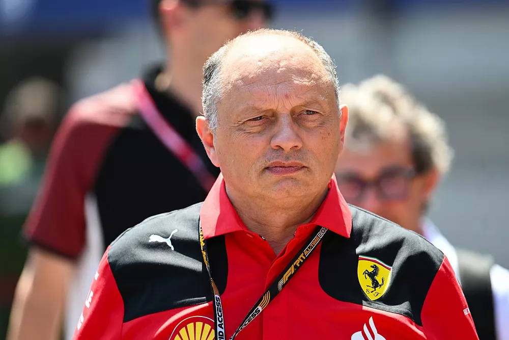 Frederic Vasseur, Team Principal, Scuderia Ferrari