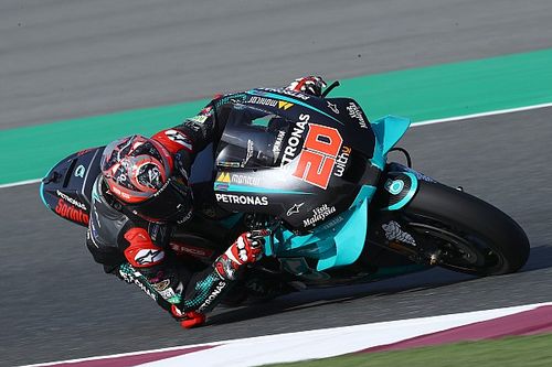 Quartararo najszybszy, wypadek Marqueza