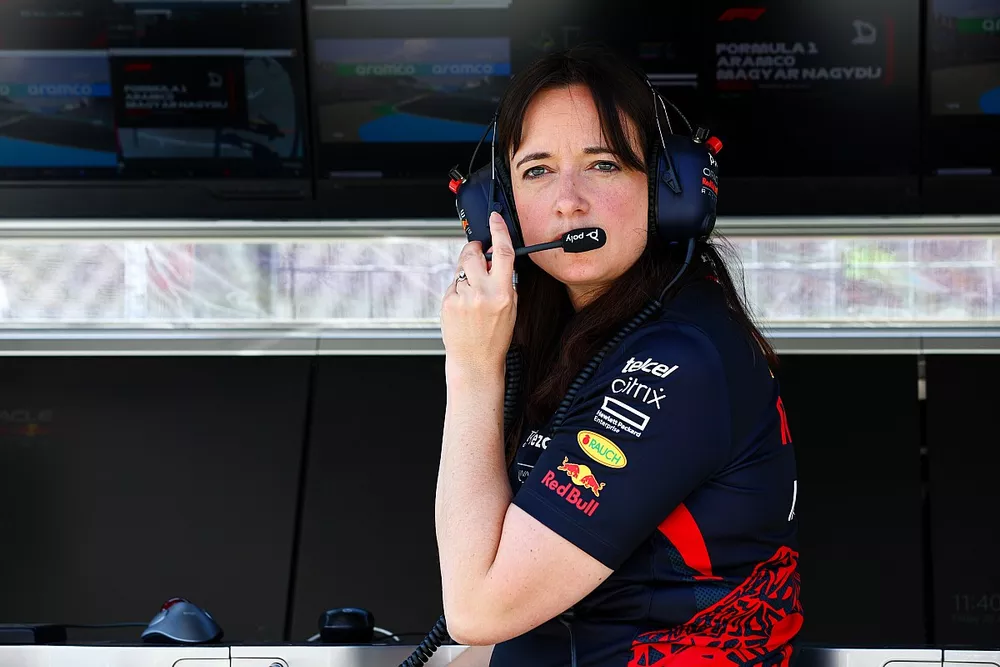 Hannah Schmitz, Principal Strategy Engineer at Red Bull Racing