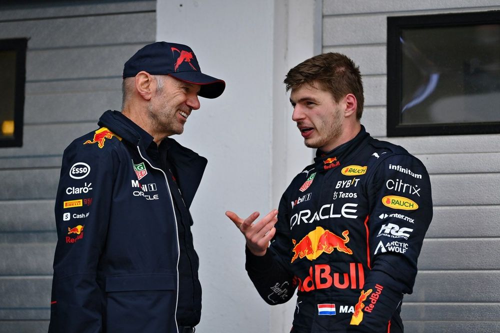Max Verstappen, Red Bull Racing, Adrian Newey, Chief Technology Officer Red Bull Racing
