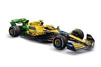 McLaren F1 presenta una increíble decoración homenaje a Senna para Mónaco