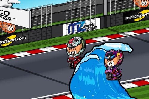 V&iacute;deo: el intenso GP de Emilia Romagna de MotoGP por Minibikers