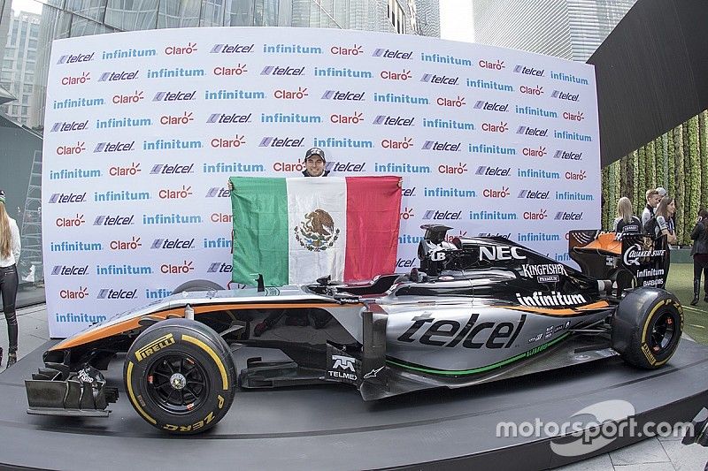Conferencia Sergio Pérex, Sahara Force India
