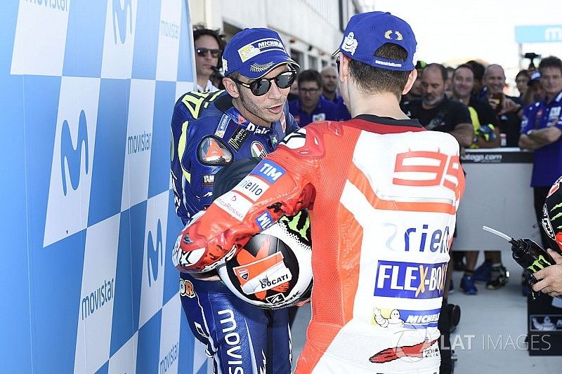 Valentino Rossi, Yamaha Factory Racing, Jorge Lorenzo, Ducati Team
