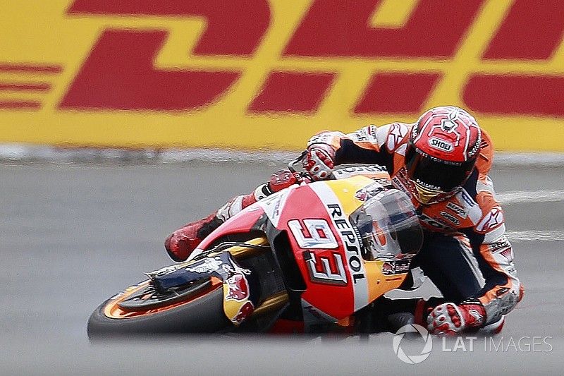 Choque de Marc Márquez, Repsol Honda Team
