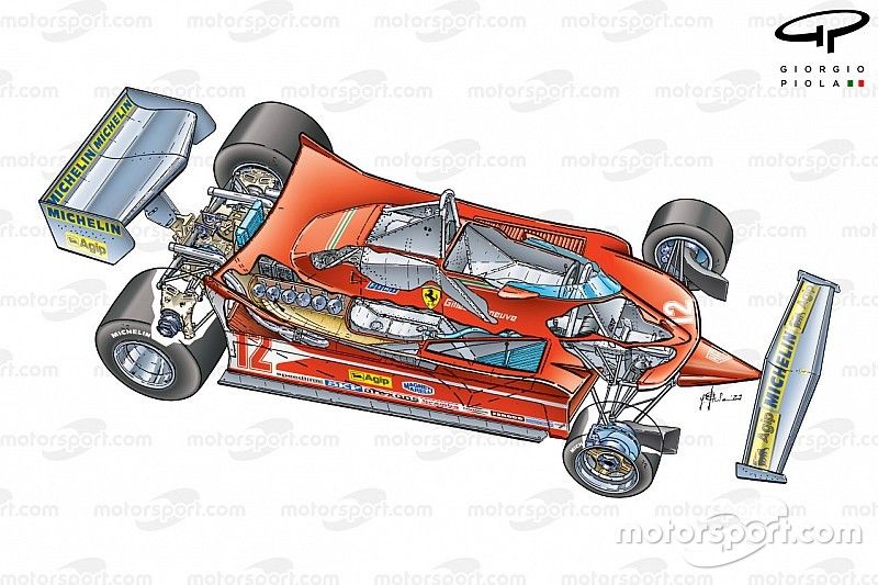 Ferrari 312T4 3/4 view