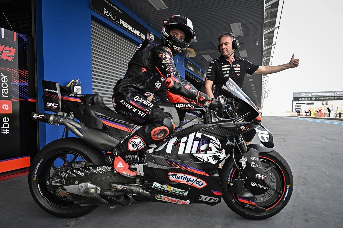 MotoGP | Bezzecchi e Martín pronti per Buriram: "Con Aprilia vogliamo cominciare bene"