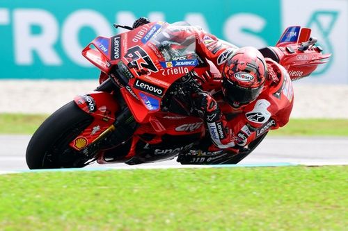 MotoGP: Bagnaia vence sprint do GP da Malásia de ponta a ponta