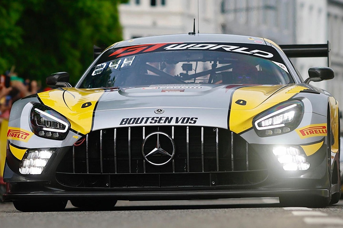 GTWC | Spa, Libere: Mercedes-Boutsen VDS in vetta prima del diluvio