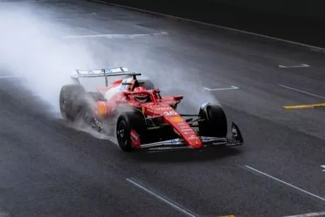 Charles Leclerc, Scuderia Ferrari, test Pirelli al Mugello