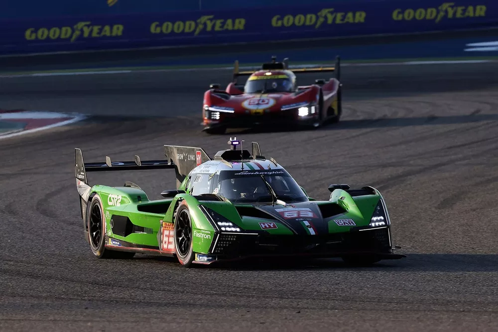 #63 Lamborghini Iron Lynx Lamborghini SC63: Mirko Bortolotti, Edoardo Mortara, Daniil Kvyat