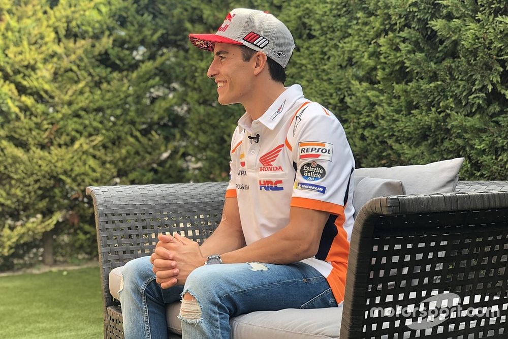 Entrevista a Marc Márquez, Repsol Honda Team, en 2020