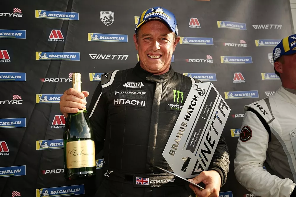 John McGuinness Ginetta