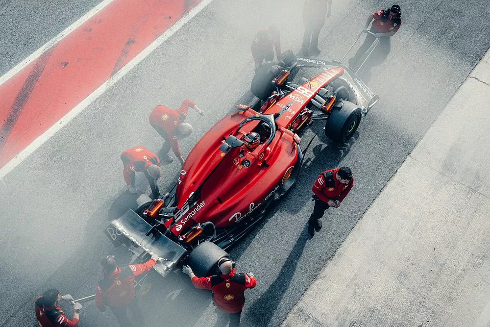 Test Pirelli a Barcellona, Carlos Sainz