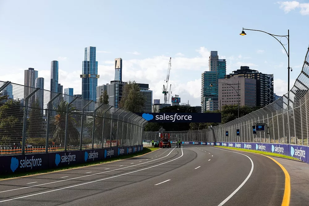 Detalle del circuito de Albert Park