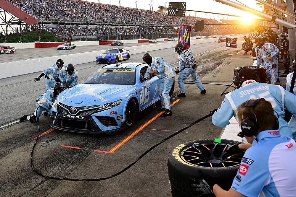 Tyler Reddick, 23XI Racing, Jordan Brand Toyota Camry