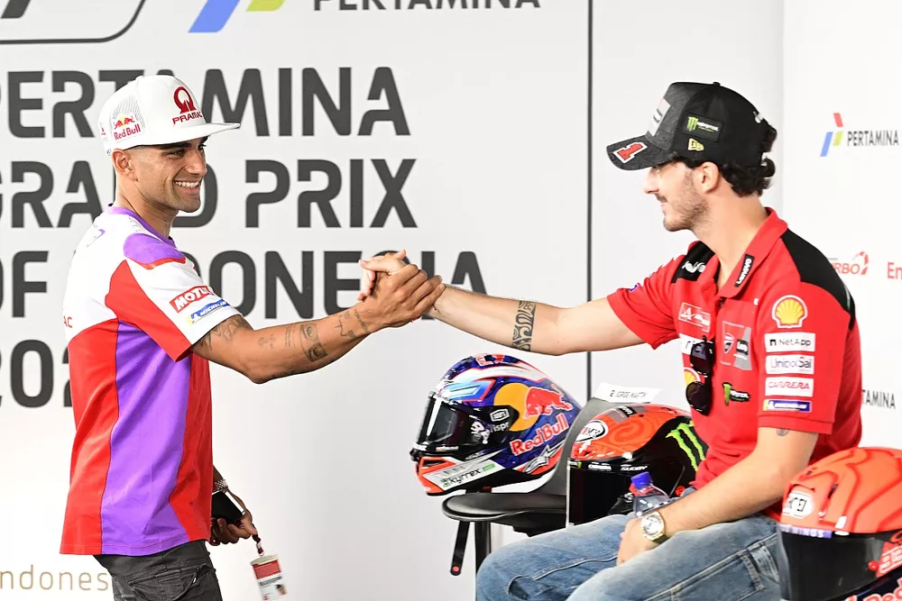 Jorge Martin, Pramac Racing, Francesco Bagnaia, Ducati Team